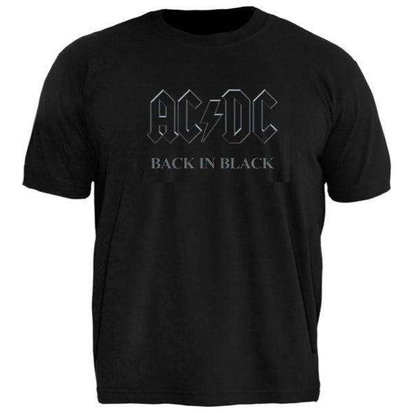 Camiseta Plus Size AC/DC Back In Black
