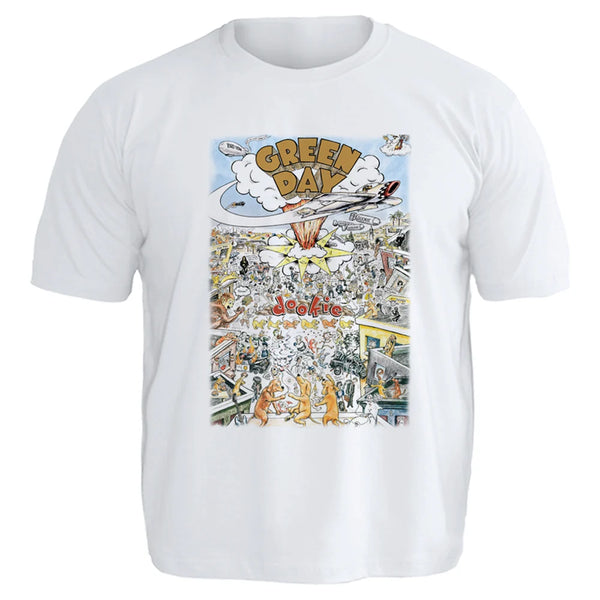 Camiseta Plus Size Green Day Dookie