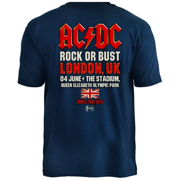 Camiseta AC/DC Rock Or Bust World Tour
