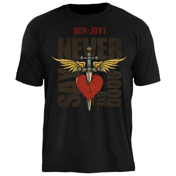 Camiseta Bon Jovi Never Say Goodbye