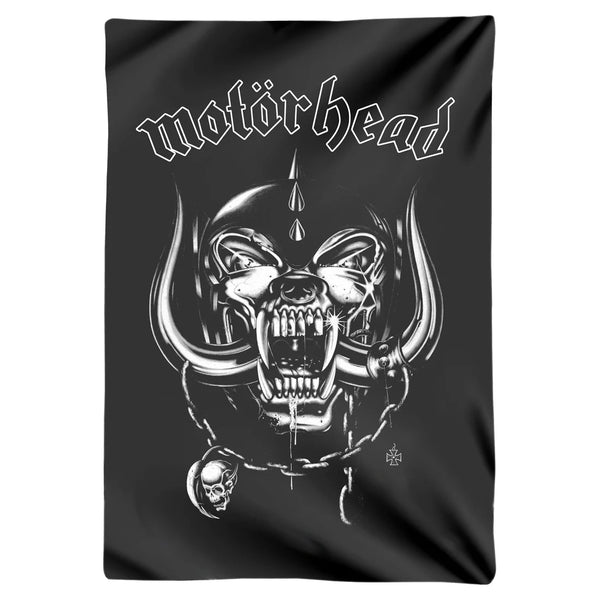 Bandeira Motorhead Logo Snaggletooth