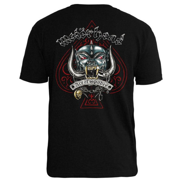 Camiseta PC Motorhead Ace Of Spades Tattoo