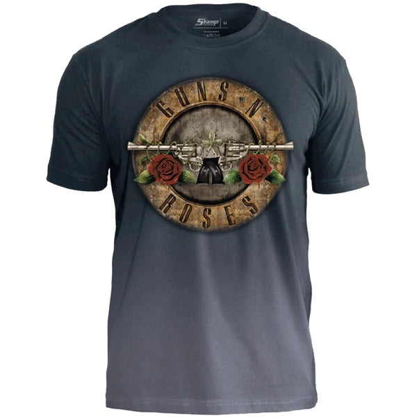Camiseta Especial Guns N' Roses Bullet Logo