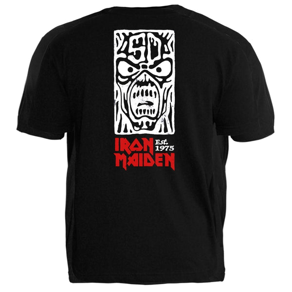 Camiseta Plus Size Iron Maiden Axe Eddie