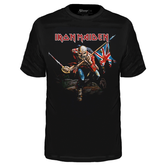 Camiseta Infantil Iron Maiden The Trooper
