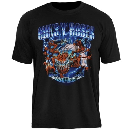 Camiseta Guns N' Roses Appetite For Destruction