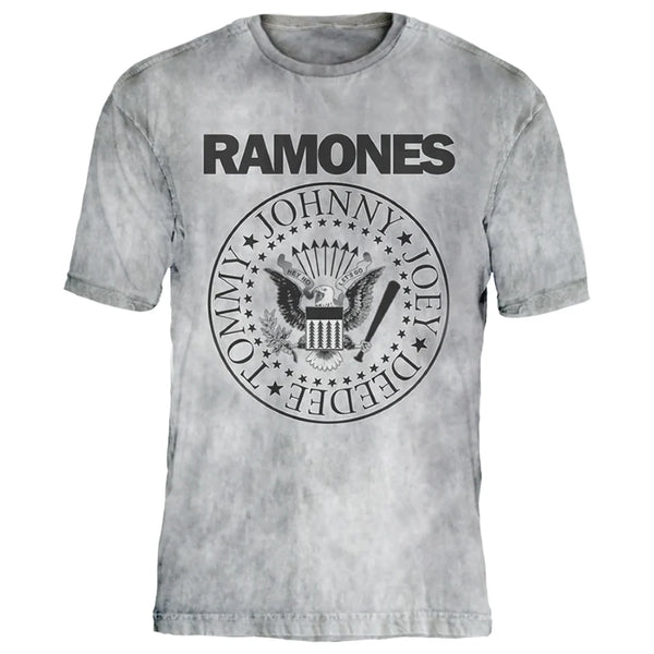 Camiseta TD Ramones Hey Ho, Lets Go - Branca