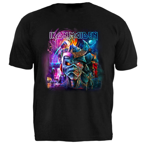 Camiseta Plus Size Iron Maiden The Future Past World Tour 2024