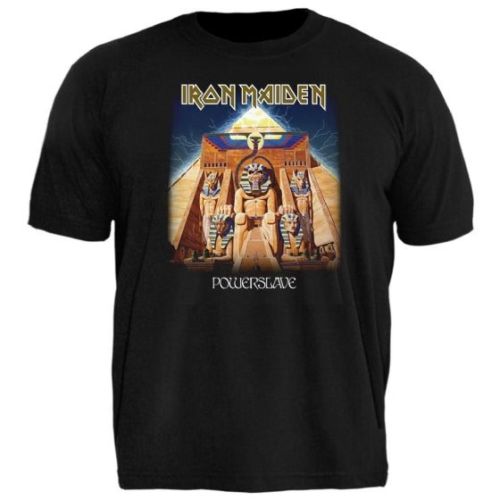 Camiseta Plus Size Iron Maiden Powerslave