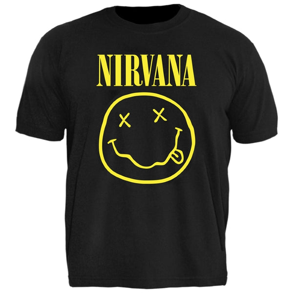 Camiseta Plus Size Nirvana Smiley