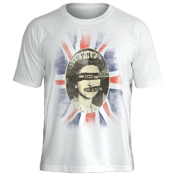 Camiseta Sex Pistols God Save The Queen - Flag