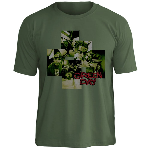 Camiseta Green Day Green
