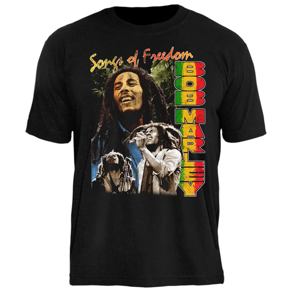 Camiseta Bob Marley Freedon Vintage