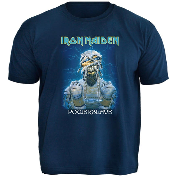 Camiseta Plus Size Iron Maiden Powerslave