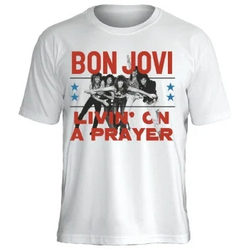 Camiseta Bon Jovi Livin'on a Prayer