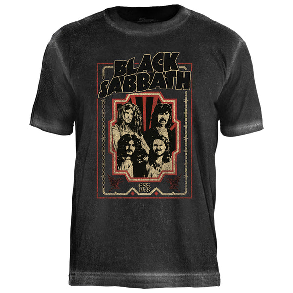 Camiseta Especial Black Sabbath BS Photo 1968