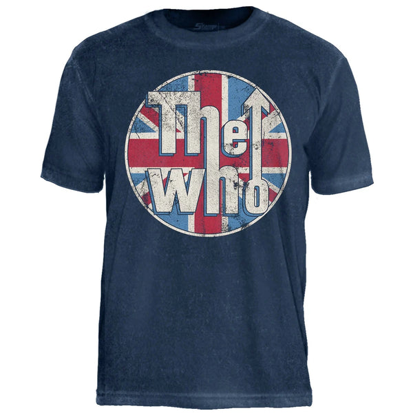 Camiseta Especial The Who Distressed Union Jack