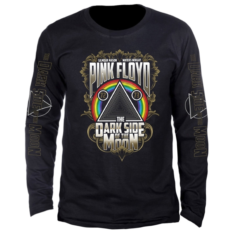 Camiseta Manga Longa Pink Floyd The Dark Side of the Moon