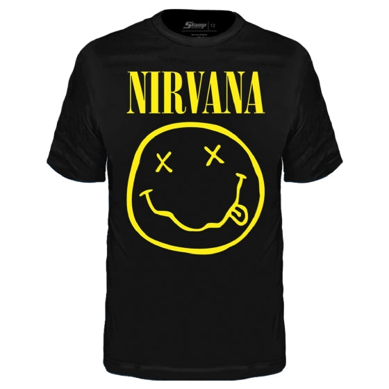 Camiseta Infantil Nirvana Smiley