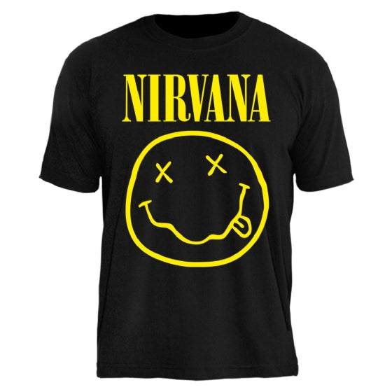 Camiseta Nirvana Smiley