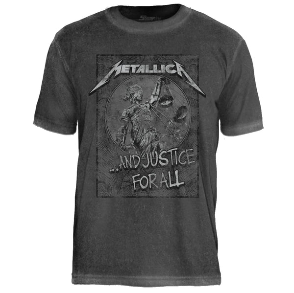 Camiseta Especial Metallica Justice Seal