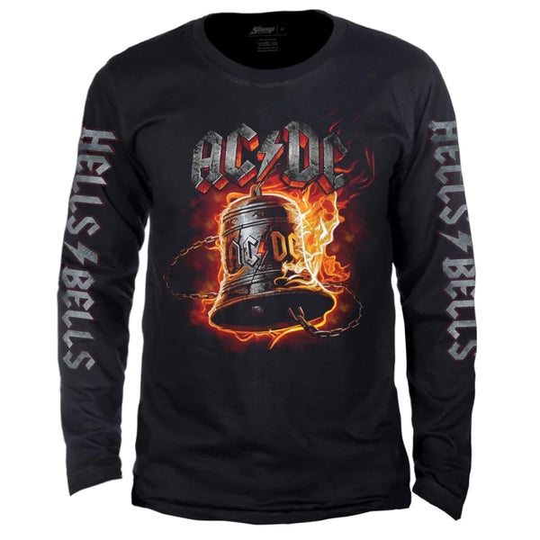 Camiseta Manga Longa AC/DC Hells Bells