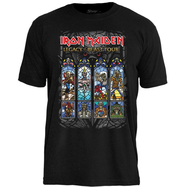 Camiseta Iron Maiden Legacy Of The Beast Tour