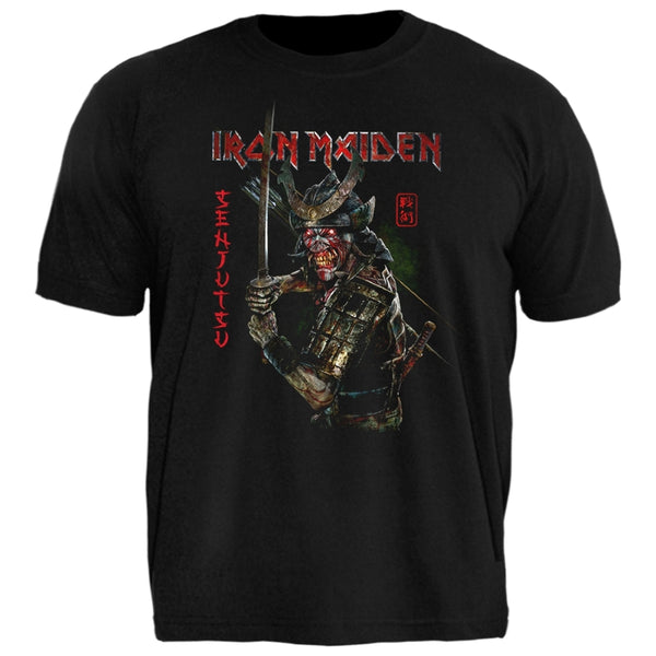 Camiseta Plus Size Iron Maiden Senjutsu