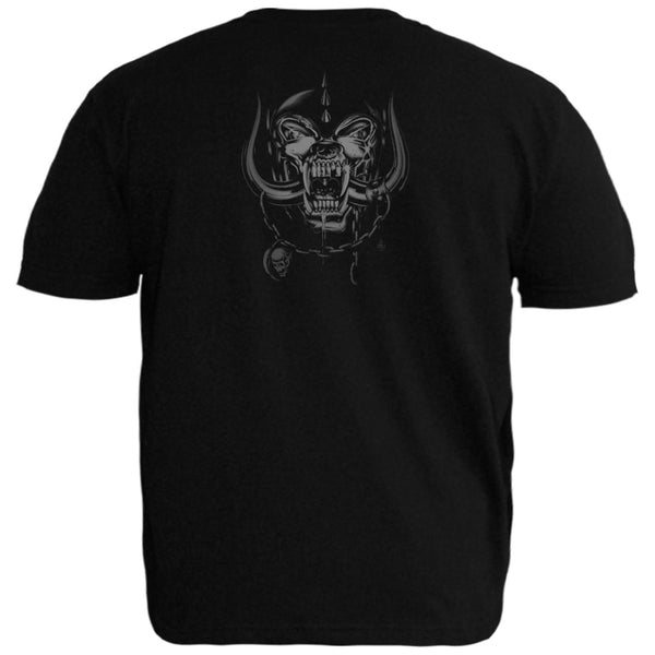 Camiseta Plus Size Camiseta Motorhead Logo Snaggletooth