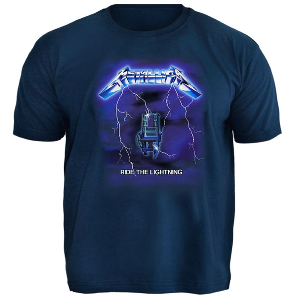 Camiseta Plus Size Metallica Ride The Lightning