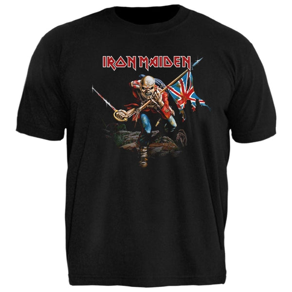 Camiseta Plus Size Iron Maiden The Trooper