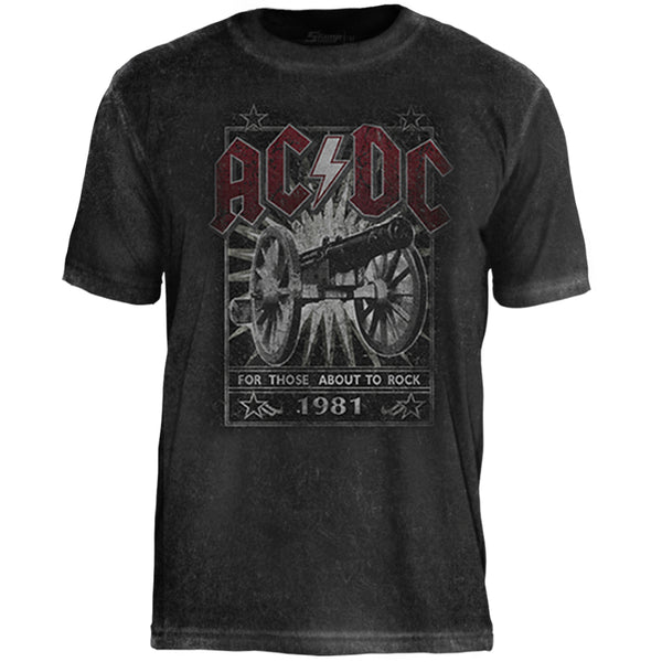 Camiseta Especial AC/DC For Those About to Rock