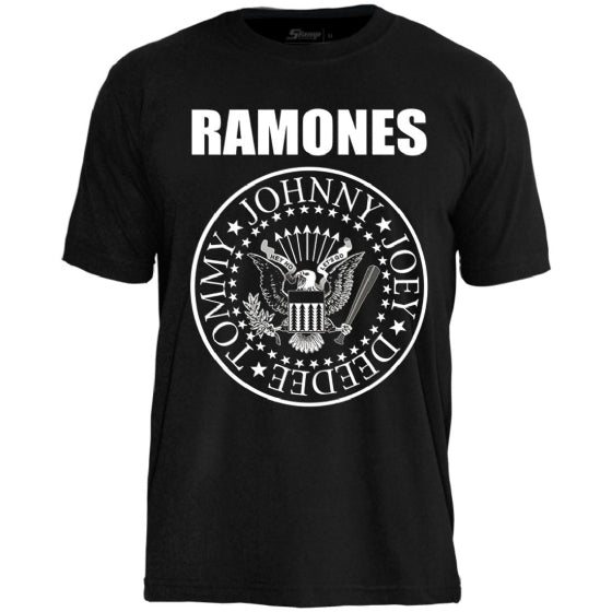 Camiseta Ramones Hey Ho, Lets Go