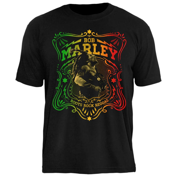 Camiseta Bob Marley Roots Rock Reggae