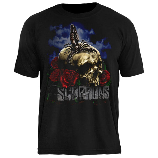 Camiseta Scorpions Skull And Scorpion