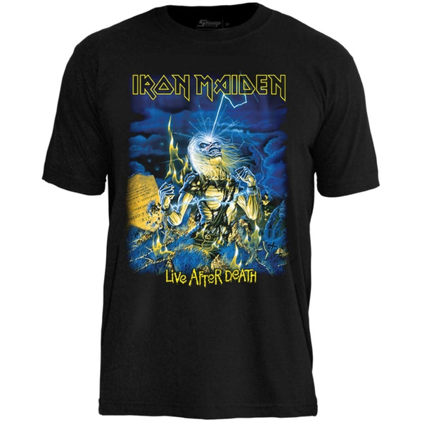 Camiseta Iron Maiden Live After Death