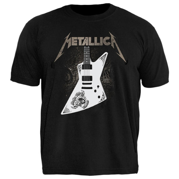 Camiseta Plus Size Metallica Hetfield Guitar