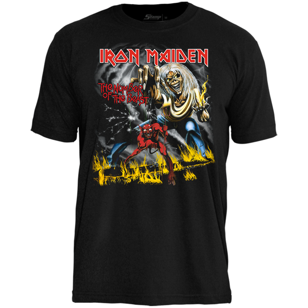 Camiseta Iron Maiden The Number Of The Beast
