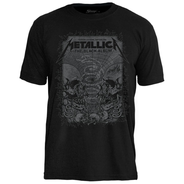 Camiseta Metallica Black Album Event Poster